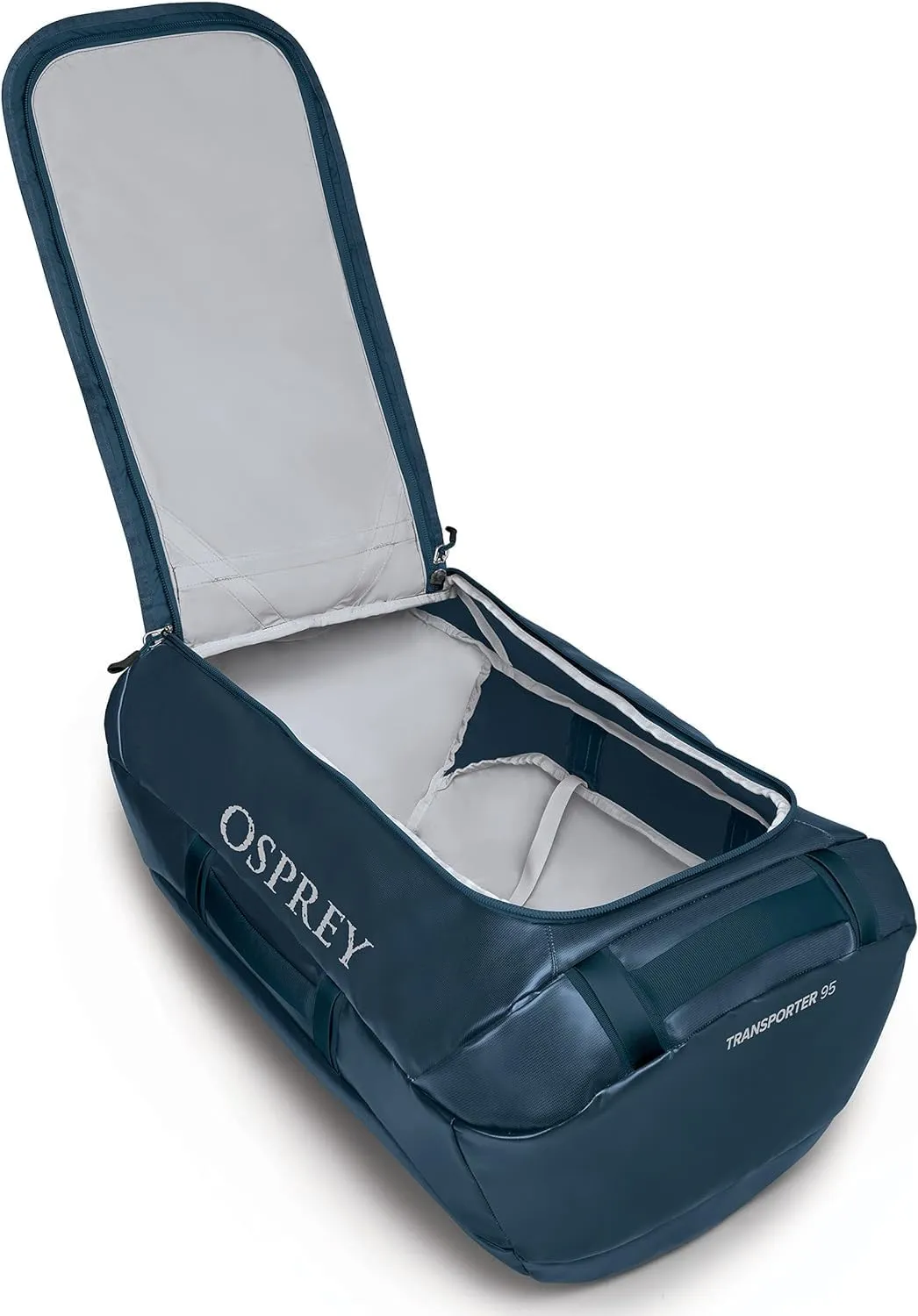 Osprey Transporter 40L Travel Duffel Bag, Black