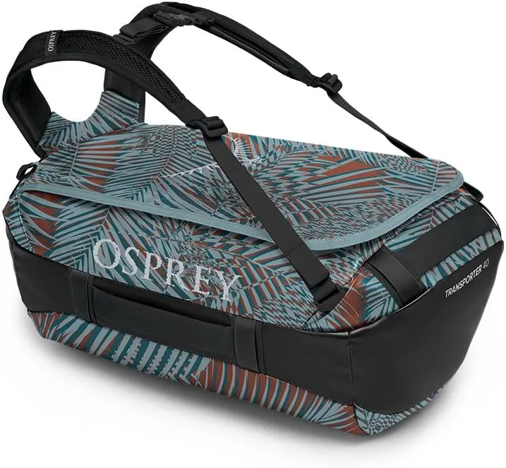 Osprey Transporter 40L Travel Duffel Bag, Black