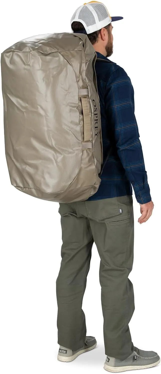 Osprey Transporter 40L Travel Duffel Bag, Black