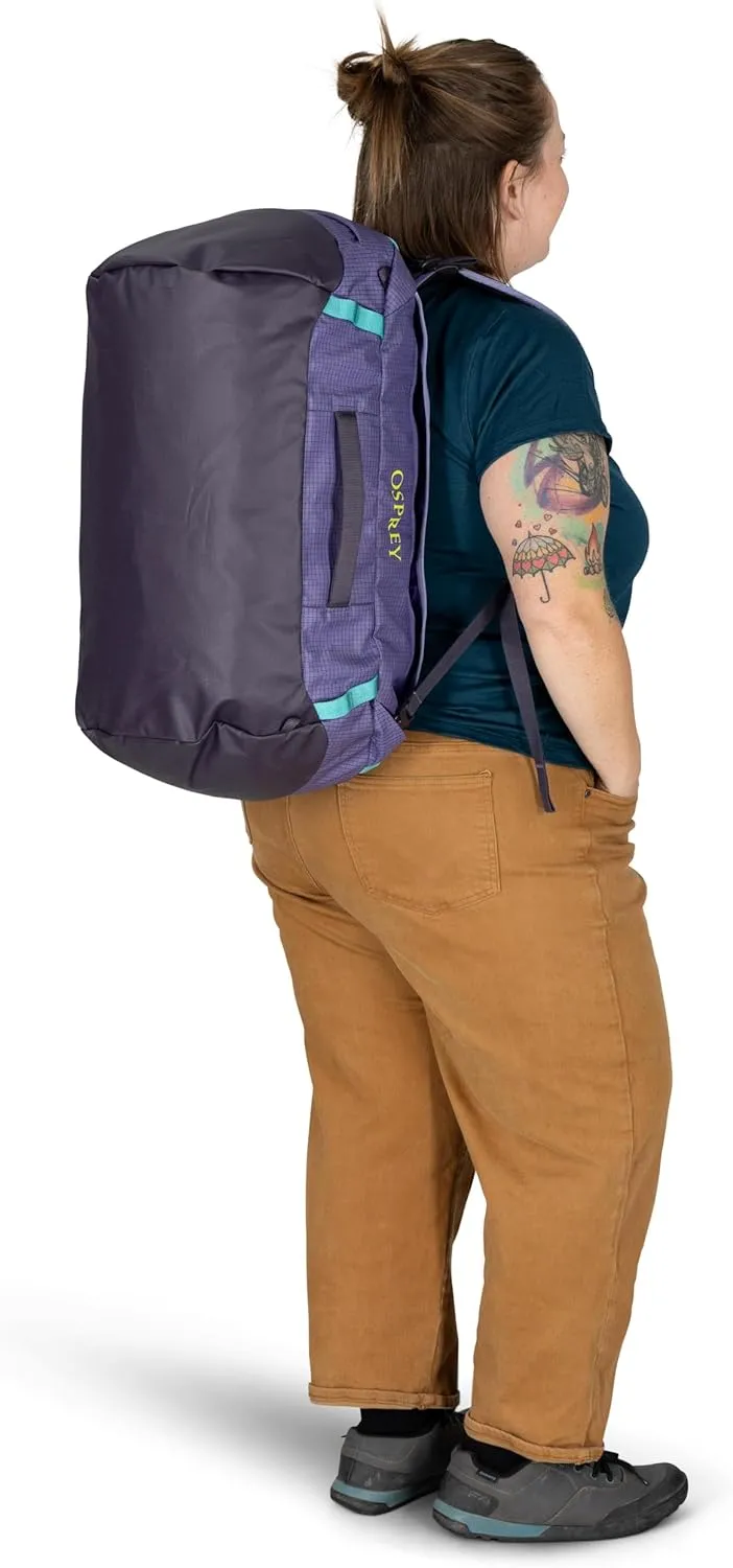 Osprey Transporter 40L Travel Duffel Bag, Black
