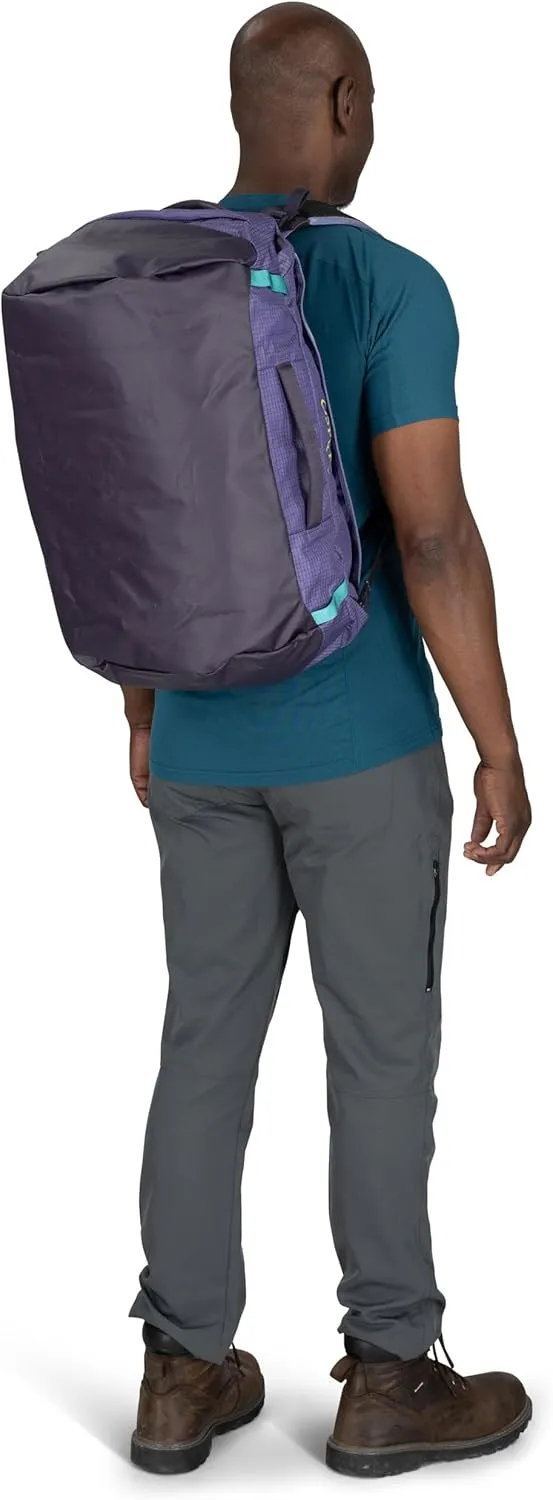 Osprey Transporter 40L Travel Duffel Bag, Black