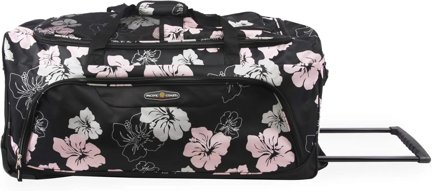 Pacific Coast Women's 32" Large Rolling Duffel Bag