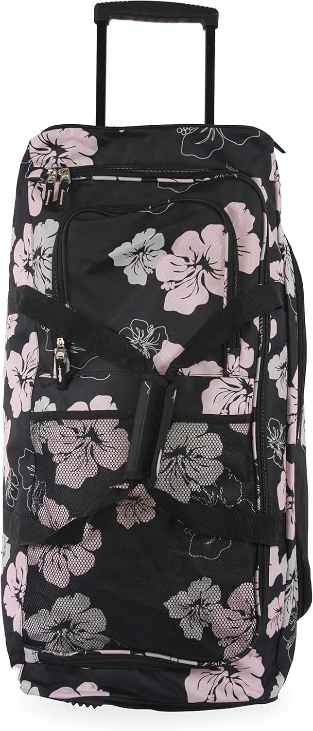 Pacific Coast Women's 32" Large Rolling Duffel Bag