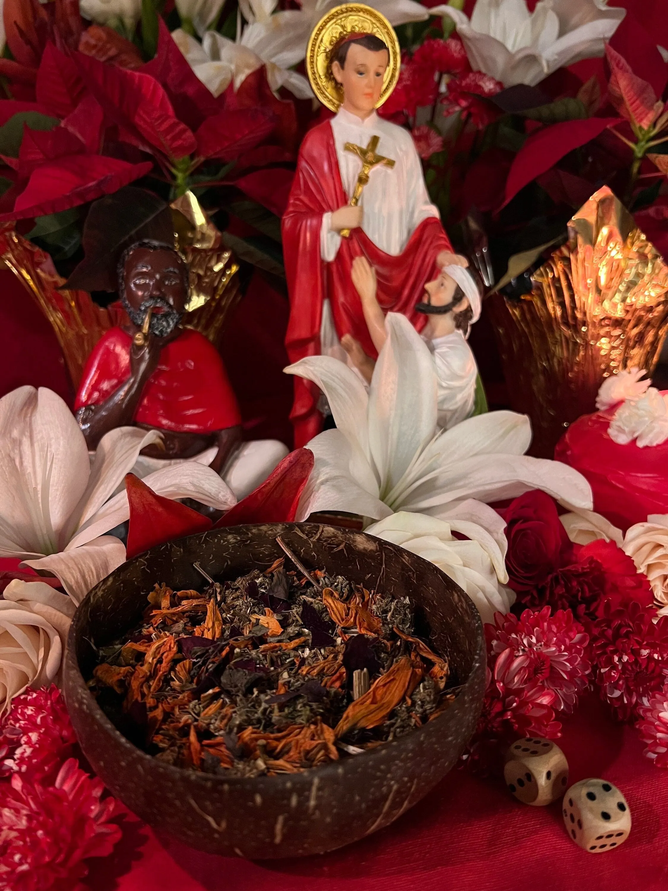 Papa Candelo Herbs   Candle Dressing   Luck   Business