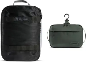 Pelican PCL ModPak Large Packing Cube, Charcoal, with DK5 ModPak Travel Toiletry Bag