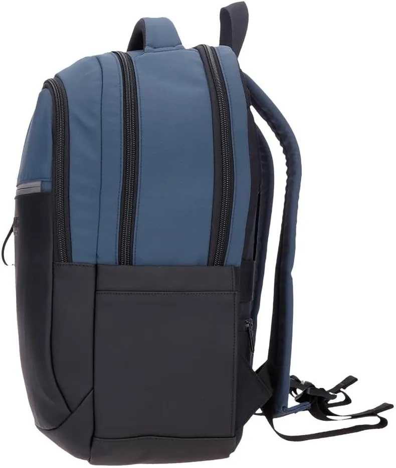 Pepe Jeans Men Laptop Backpack with Two compartments, Blue, Einheitsgröße