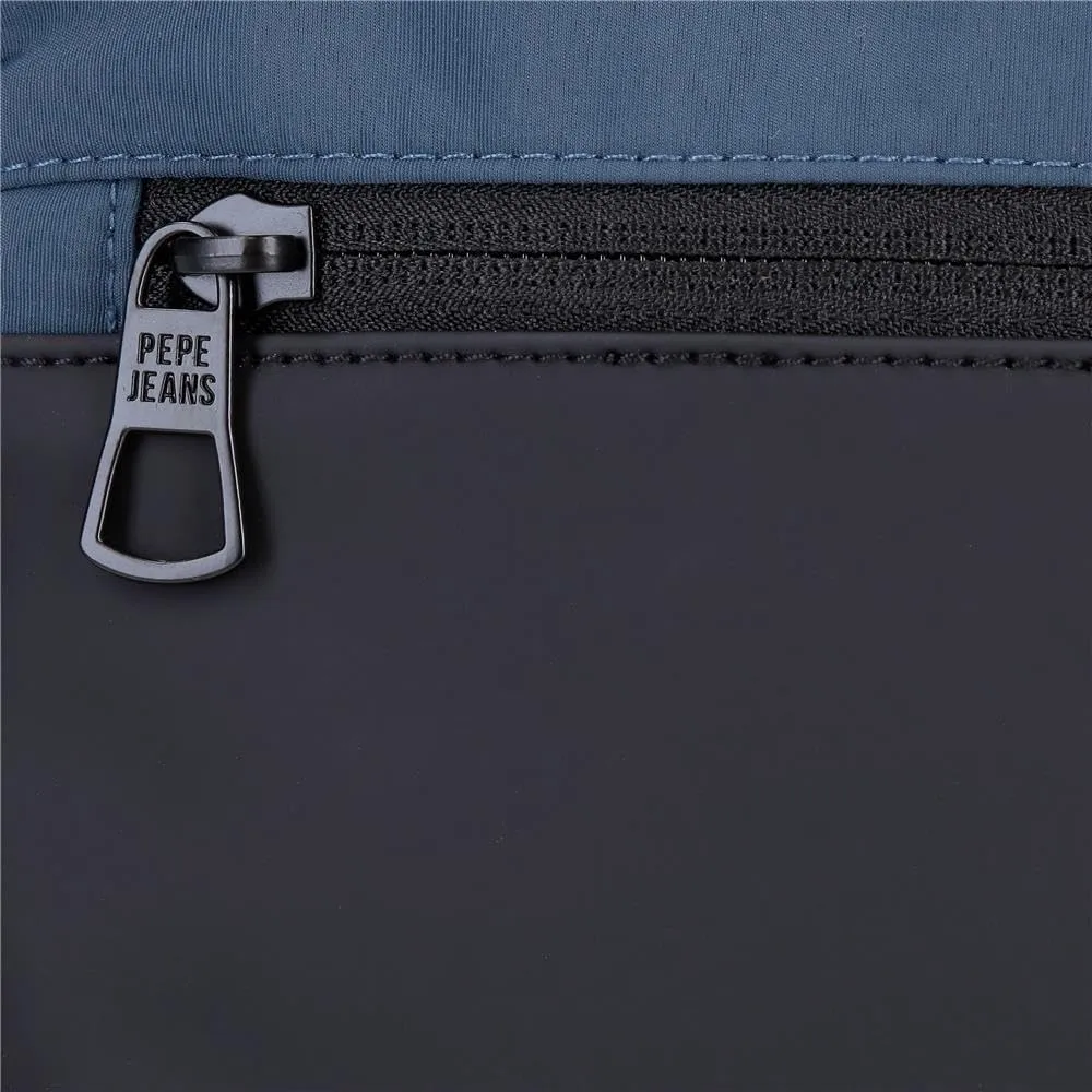 Pepe Jeans Men Laptop Backpack with Two compartments, Blue, Einheitsgröße