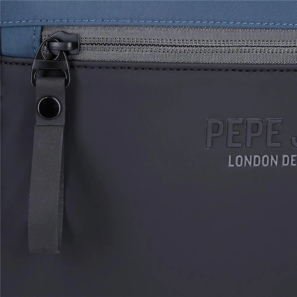 Pepe Jeans Men Laptop Backpack with Two compartments, Blue, Einheitsgröße