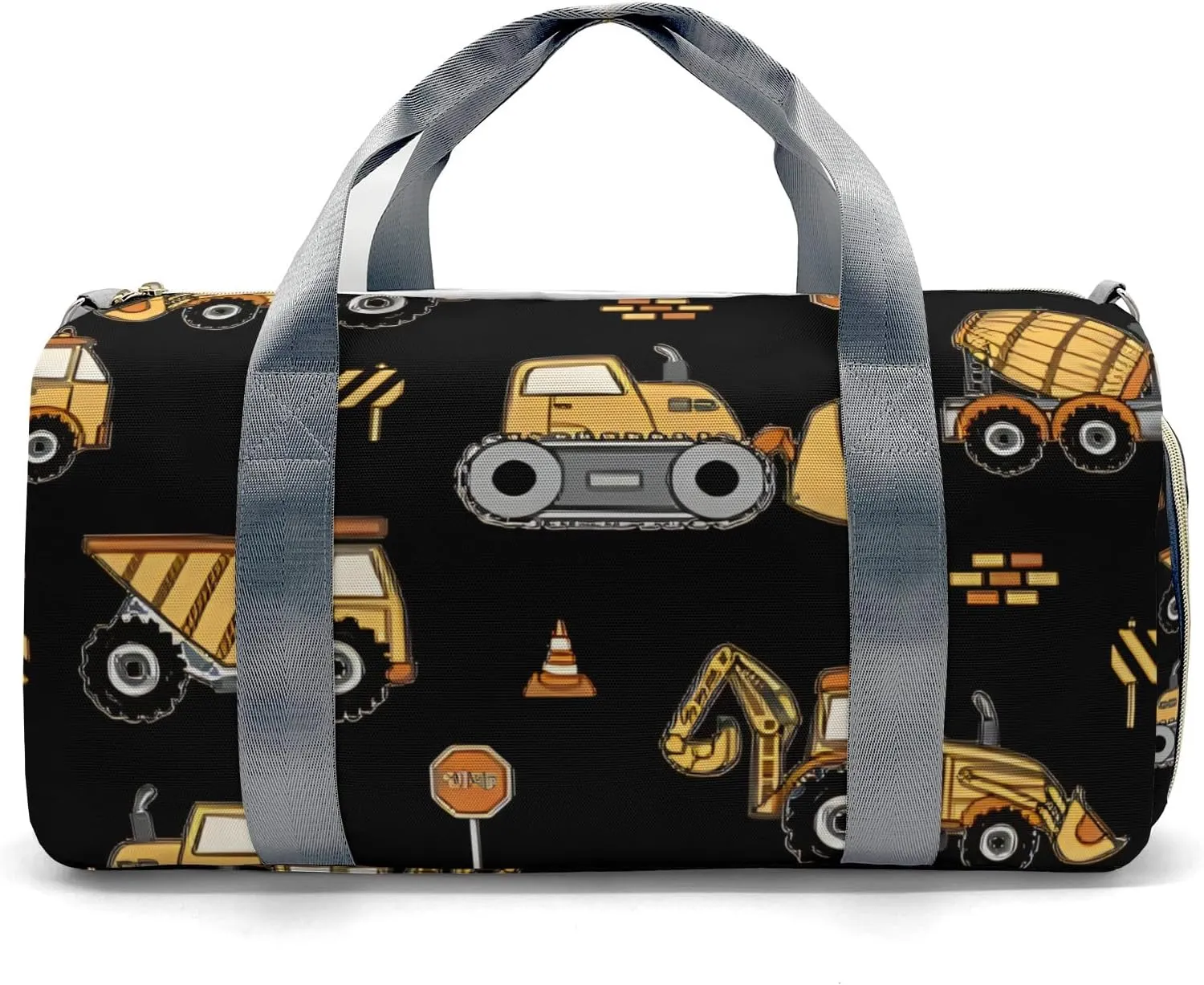 Personalized Cool Truck Dump Jump Stop Dance Bag Girls Yoga Bag Dance Bag With Name,Patch Travel Duffel Bag Women Cheerleader Bag Sport Duffle Bag for Gym Ballet
