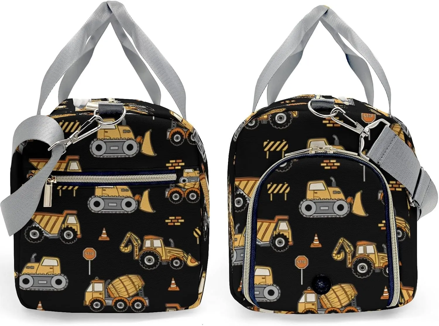 Personalized Cool Truck Dump Jump Stop Dance Bag Girls Yoga Bag Dance Bag With Name,Patch Travel Duffel Bag Women Cheerleader Bag Sport Duffle Bag for Gym Ballet