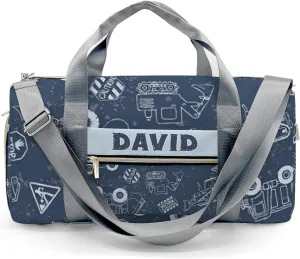 Personalized MultiFunction Truck Dump Jump Sport Dance Bag,Custom Duffle Bag Gym Bag Customized Travel Duffel Bag with Name or Text