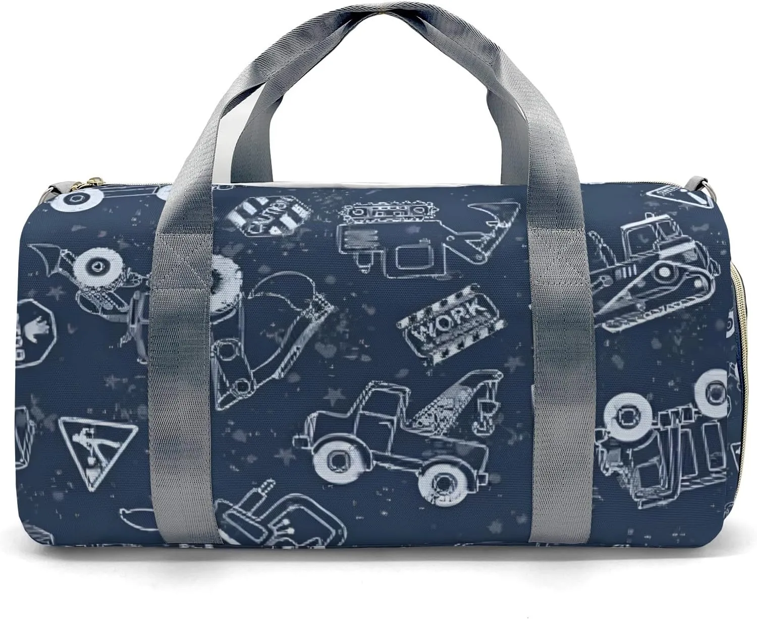 Personalized MultiFunction Truck Dump Jump Sport Dance Bag,Custom Duffle Bag Gym Bag Customized Travel Duffel Bag with Name or Text