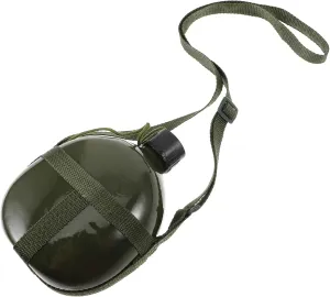 POPETPOP Portable Water Jug Lightweight Canteen for Outdoor Activities Vintage Design for Camping Drills and Hydration The Go Capacity