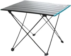 Portable Beach Table Camping Folding Table Aluminum Alloy Lightweight Foldable Fold Up Portable Camping Fishing Folding Table Folding Camping Table (Color : A, Size : 40 * 35 * 29cm)