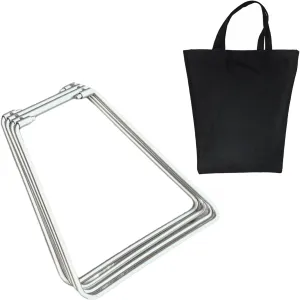 Portable Folding Coolers Stand Camping Foldable Metal Stand Storage Box Bracket Outdoor Picnics Accessories Enduring
