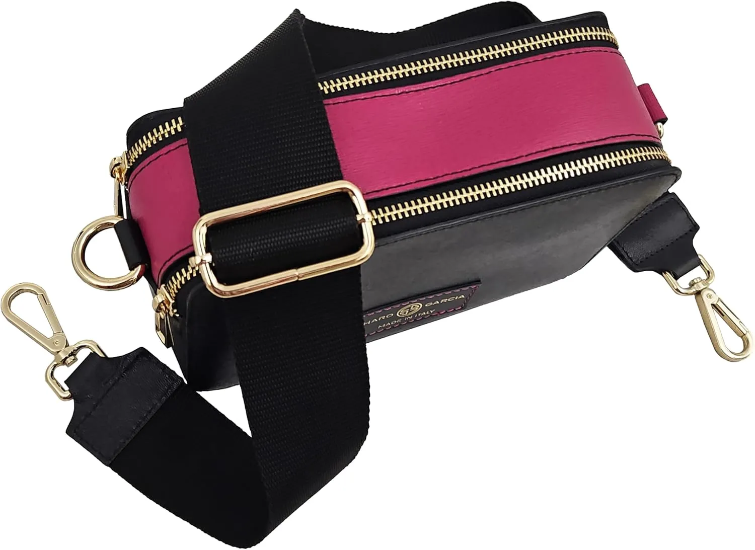 Premium Italian Leather Handmade in Tuscany, Italy. Crossbody Handbags for Women with Adjustable Strap Made in Italy