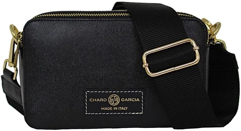 Premium Italian Leather Handmade in Tuscany, Italy. Crossbody Handbags for Women with Adjustable Strap Made in Italy