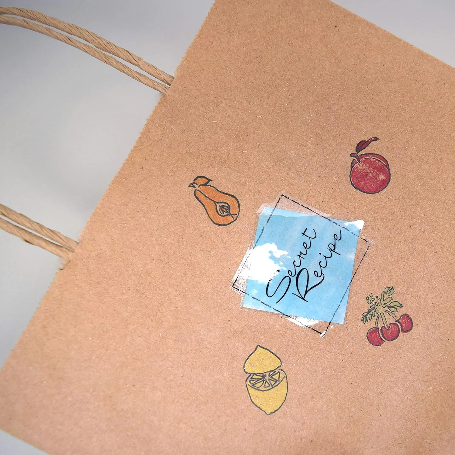 Prime Line Packaging Brown Paper Bags with Handles, Kraft Gift for Small Business, Shopping, Retail Store, Boutique, Christmas, Bulk, 8x4x10, 400 Pack
