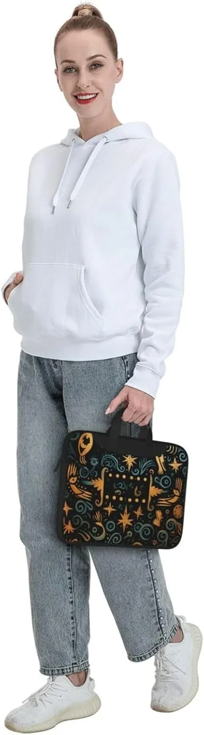 Primitive Laptop Bag for Women Men 15.6" Computer Sleeve Business Travel Briefcase Messenger Bag