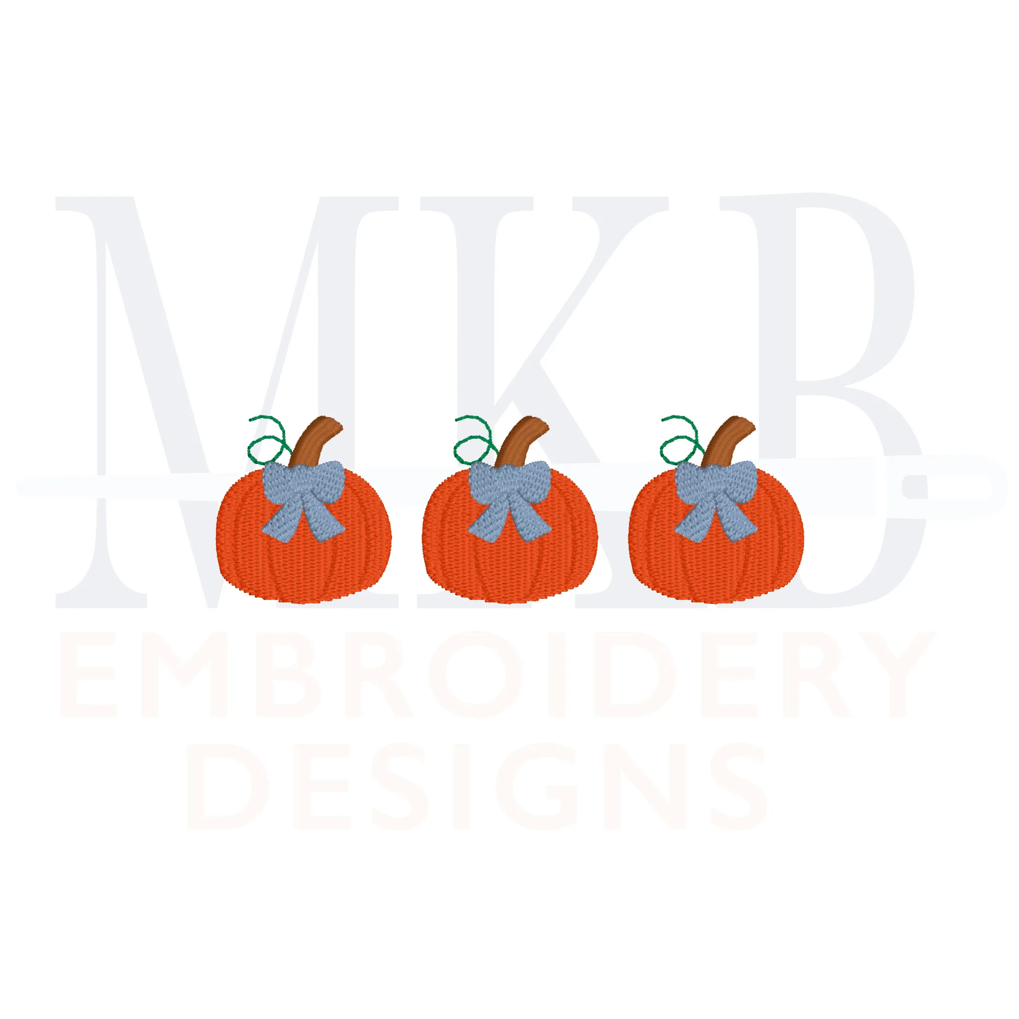 Pumpkin Bow Trio