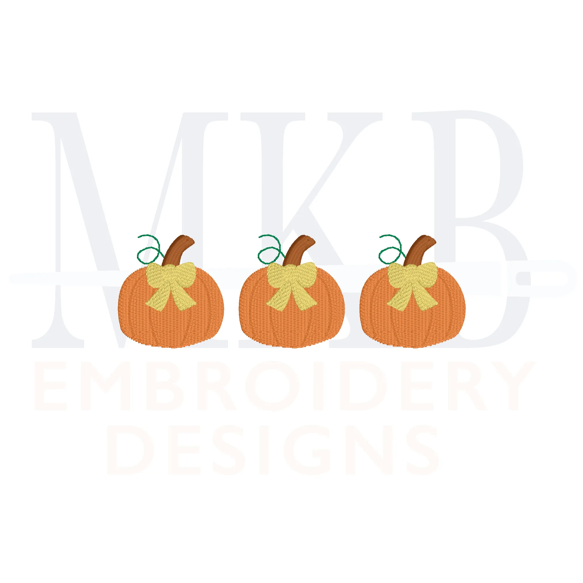 Pumpkin Bow Trio