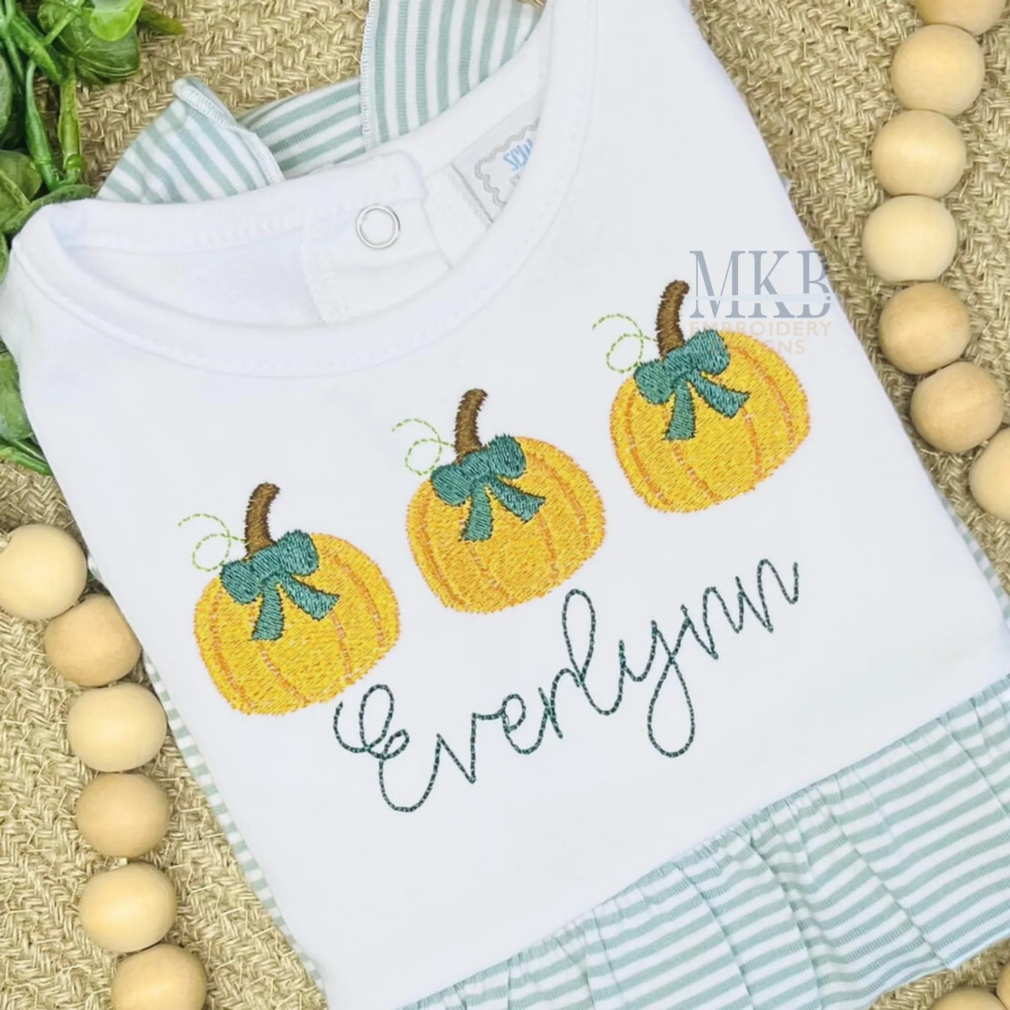 Pumpkin Bow Trio