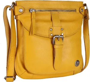 Real Leather Soft Small Womens Crossbody Handbags & Purses - Premium Sling Crossover Shoulder Bag