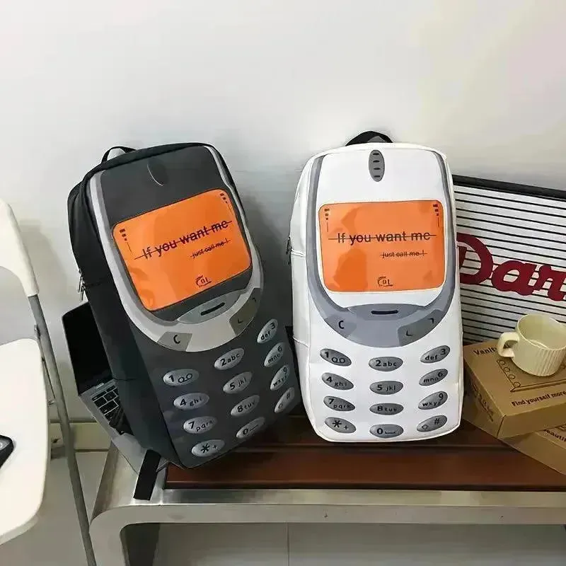 Retro 3310 Mobile Phone Shaped Backpack