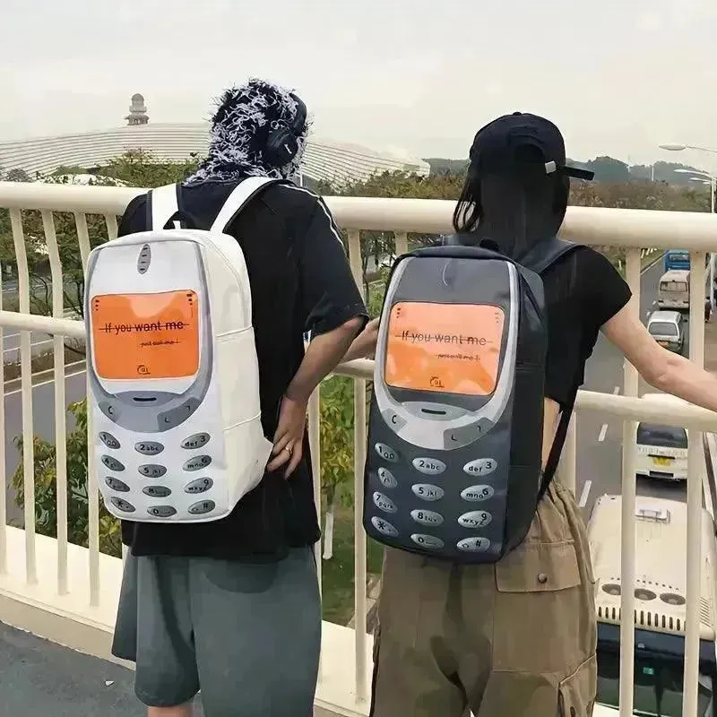 Retro 3310 Mobile Phone Shaped Backpack