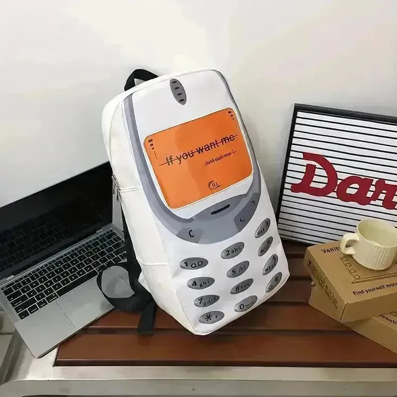 Retro 3310 Mobile Phone Shaped Backpack