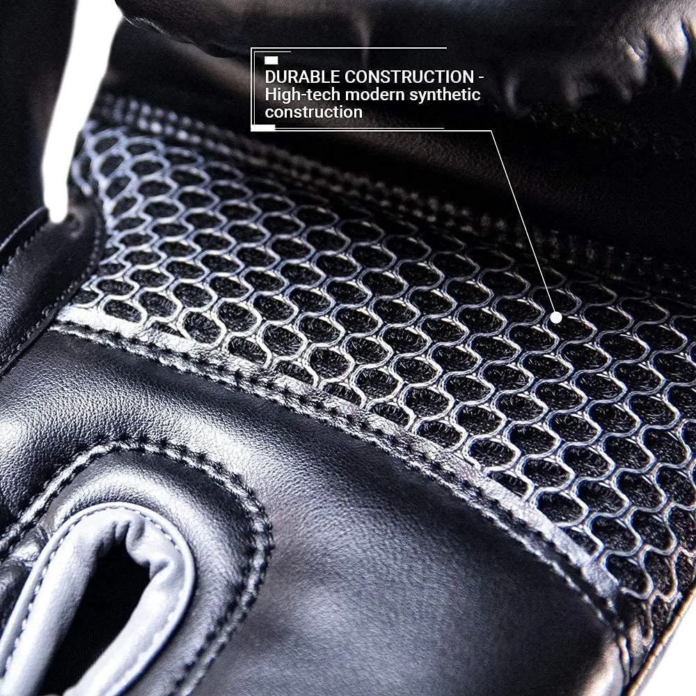 Revgear Premier Boxing Gloves for Punching Boxing Kickboxing | Perfect for Training Sessions with Speed Bags, Heavy Bags, and Focus Mitts Men and Women | Comfortable and Durable | Unbeatable Value