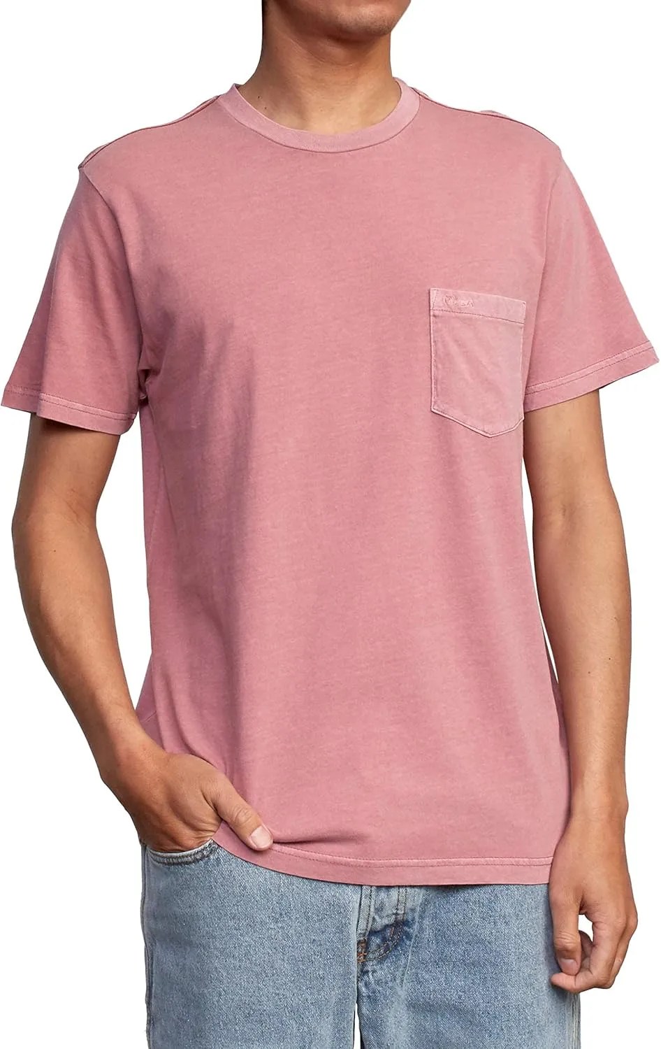 RVCA Men's PTC Pigment Dye Short Sleeve Premium Tee Shirt