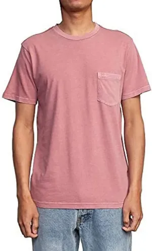 RVCA Men's PTC Pigment Dye Short Sleeve Premium Tee Shirt