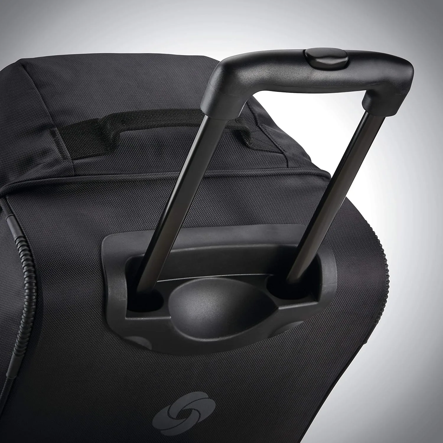 Samsonite Andante 2 Wheeled Duffel Bag – 32-Inch Durable Rolling Luggage with Inline Skate Wheels, Push-Button Handle & Spacious Compartments – Travel-Friendly and Lightweight- Navy/Black