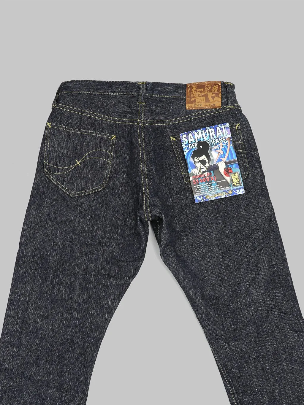 Samurai Jeans S140VXJ "JIN" 17oz Left Hand Twill Relaxed Tapered Jeans
