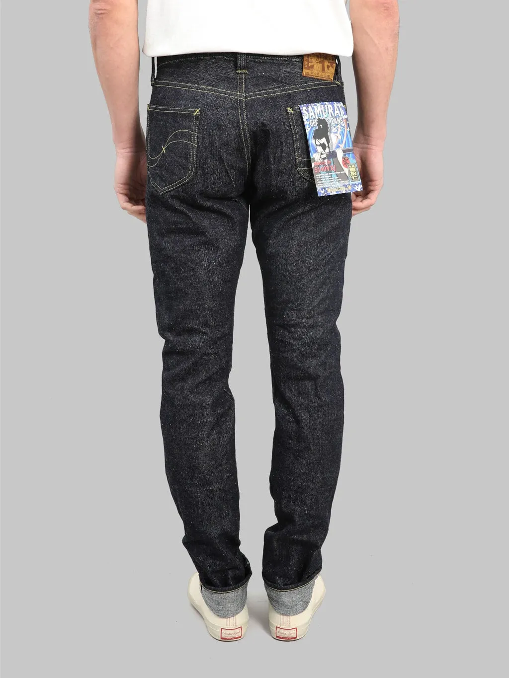 Samurai Jeans S140VXJ "JIN" 17oz Left Hand Twill Relaxed Tapered Jeans