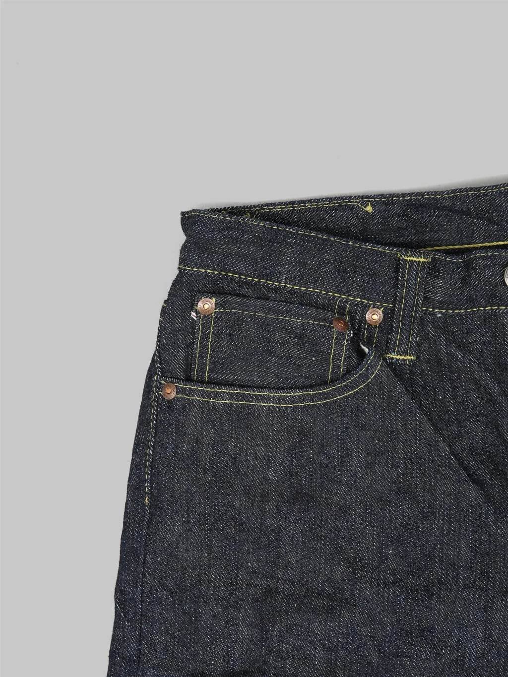 Samurai Jeans S140VXJ "JIN" 17oz Left Hand Twill Relaxed Tapered Jeans