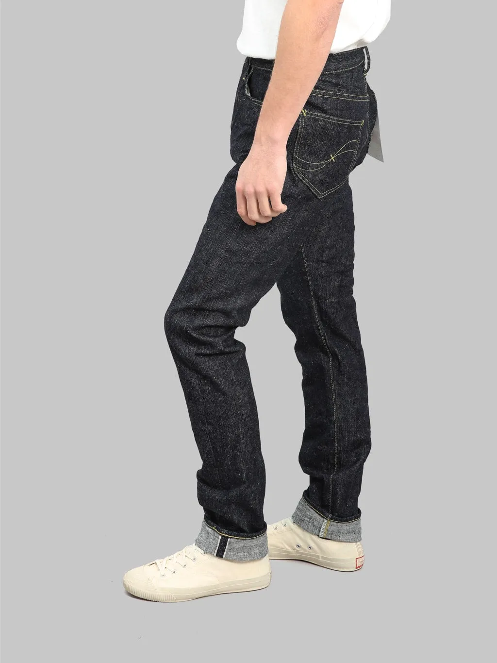 Samurai Jeans S140VXJ "JIN" 17oz Left Hand Twill Relaxed Tapered Jeans