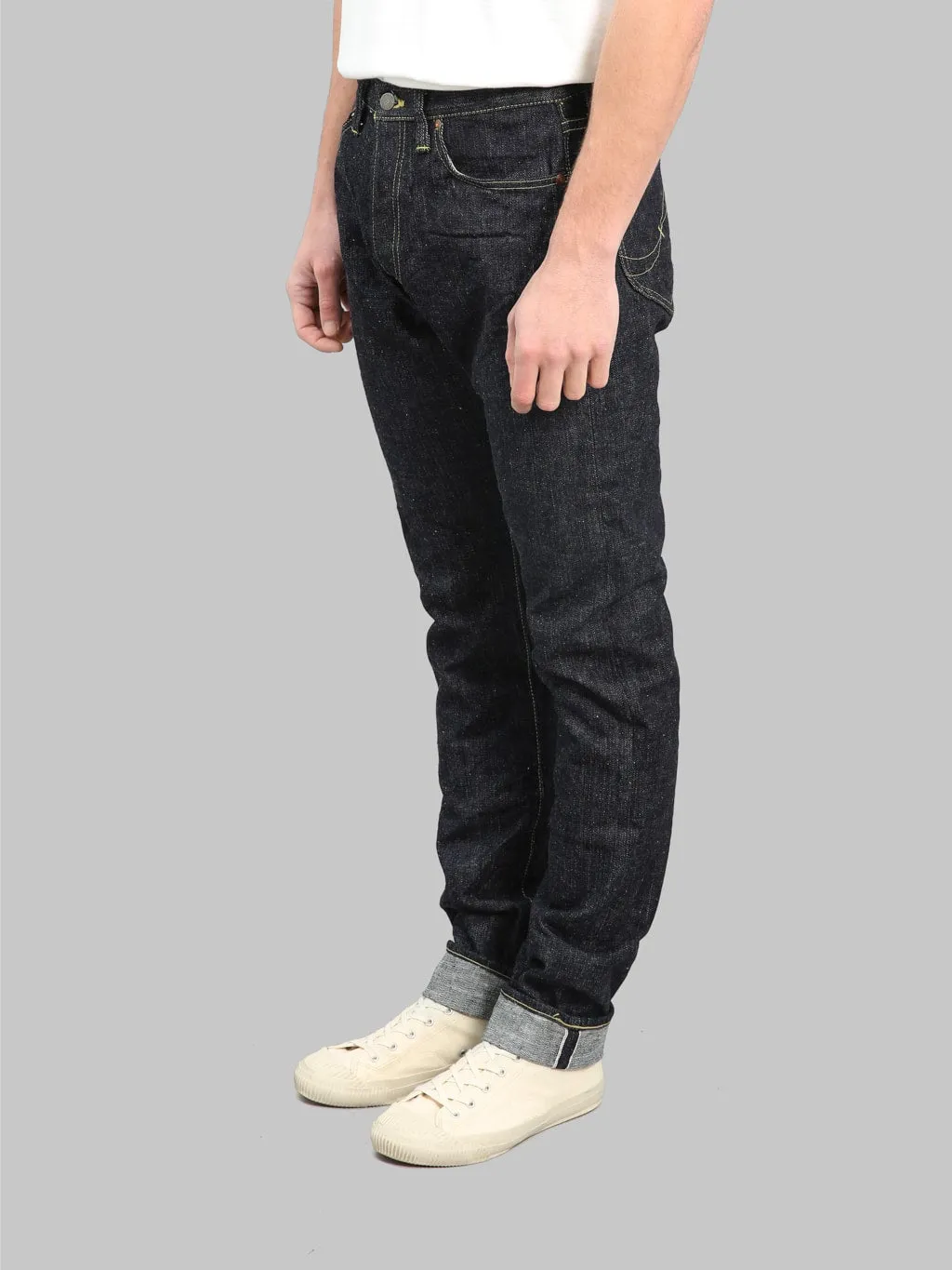 Samurai Jeans S140VXJ "JIN" 17oz Left Hand Twill Relaxed Tapered Jeans
