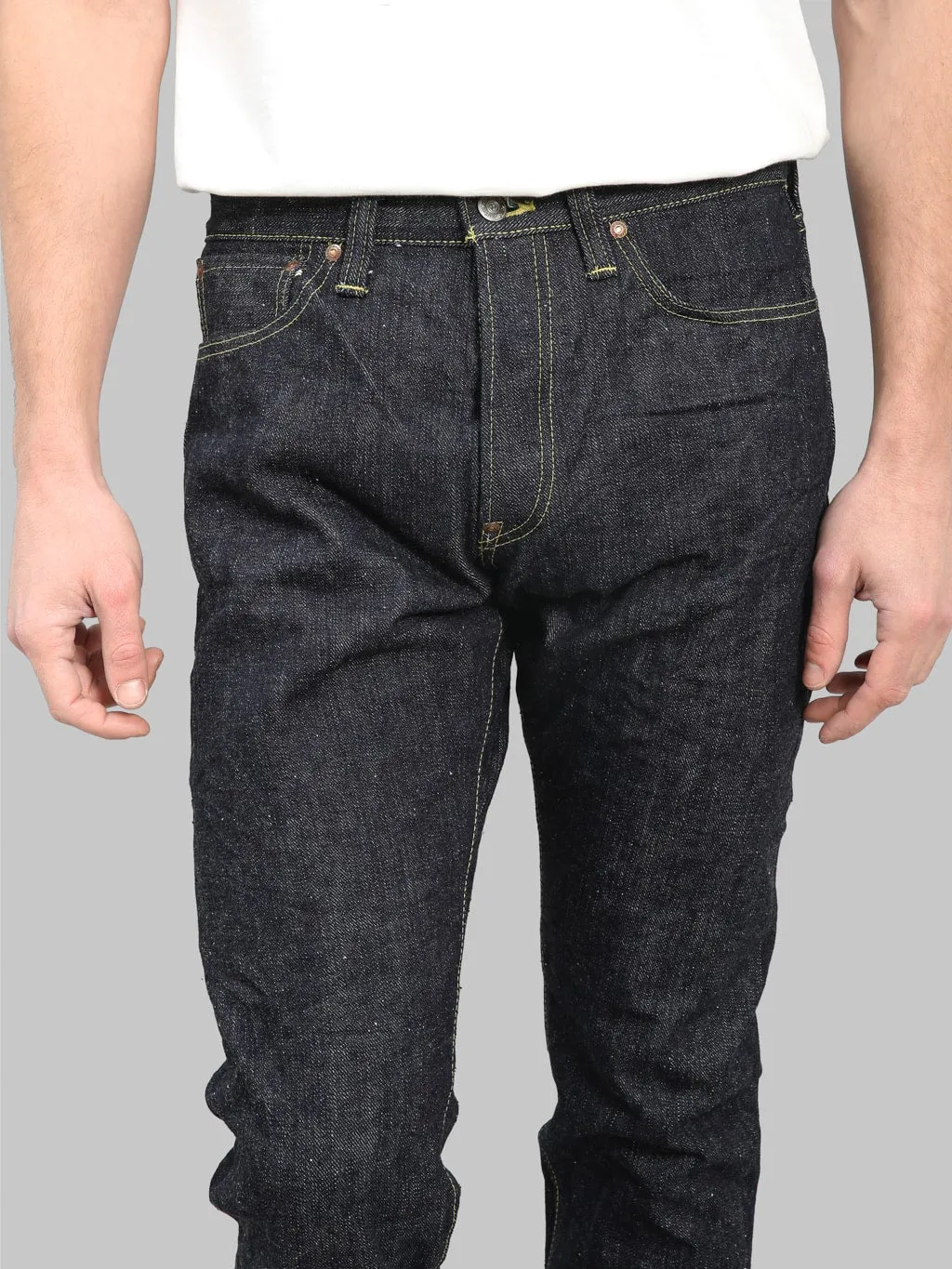 Samurai Jeans S140VXJ "JIN" 17oz Left Hand Twill Relaxed Tapered Jeans