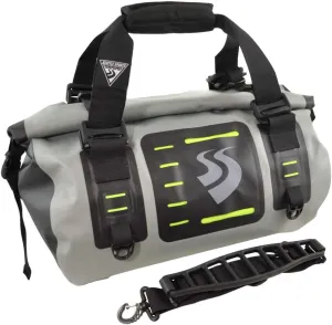 Seattle Sports LocoDry Andalé Roll Duff - 35L Navigator Waterproof Duffel Travel Bag, Gray/Black