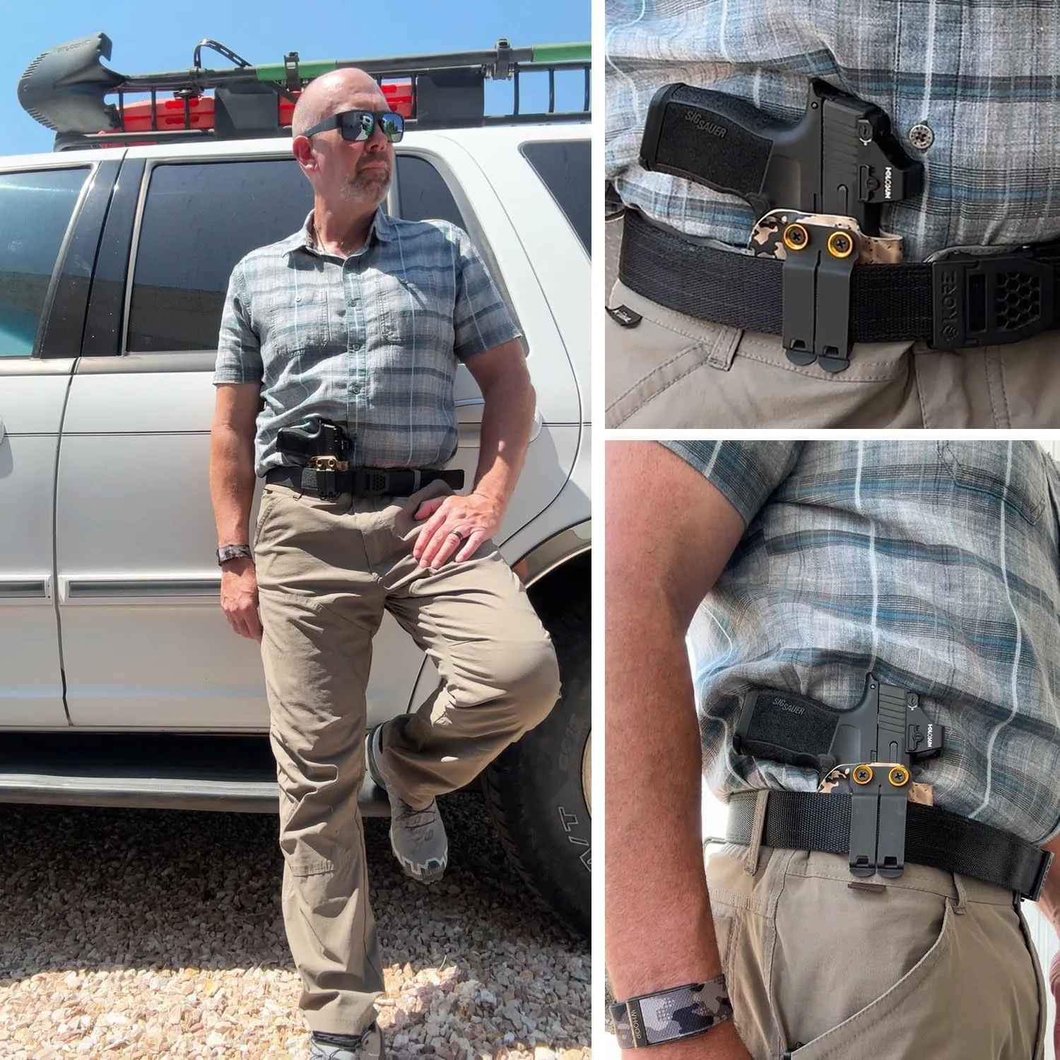 Shadow Systems MR920 Holster with TLR7X :: Made in USA :: IWB Holster for Shadow Systems MR920 with TLR7X :: Veteran Owned Company :: Over 60 Color Options
