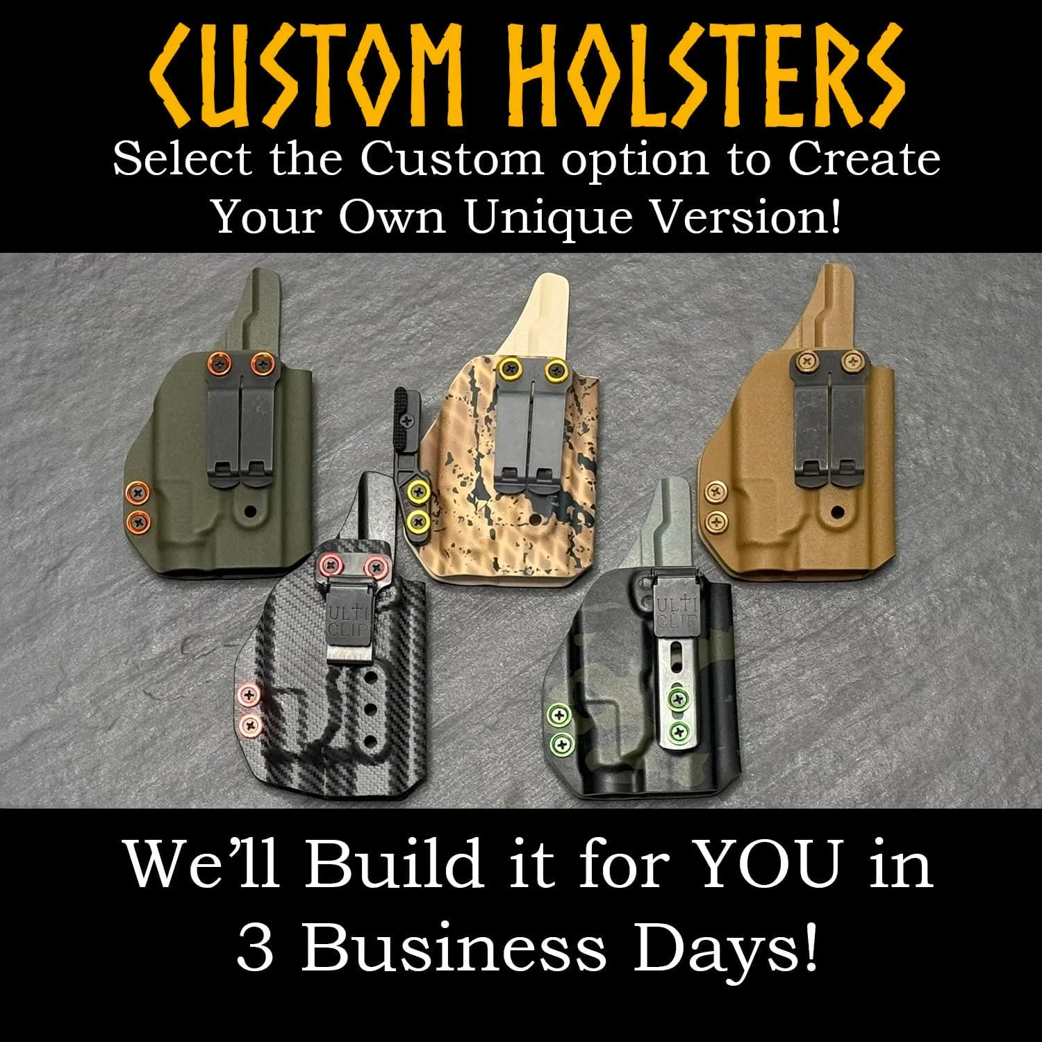 Shadow Systems MR920 Holster with TLR7X :: Made in USA :: IWB Holster for Shadow Systems MR920 with TLR7X :: Veteran Owned Company :: Over 60 Color Options