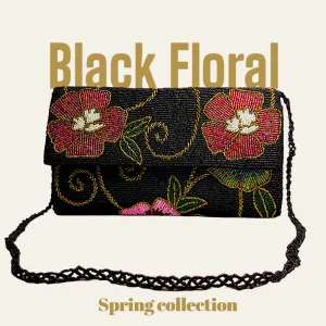 Shahi Clutches - Handcrafted Floral Clutch for Women, Pakistani Handmade Product