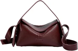 Shoulder Bags for Women PU Leather Horizontal Niche Crossbody Bag Large Capacity Women Leisure Bag Solid Color Commu