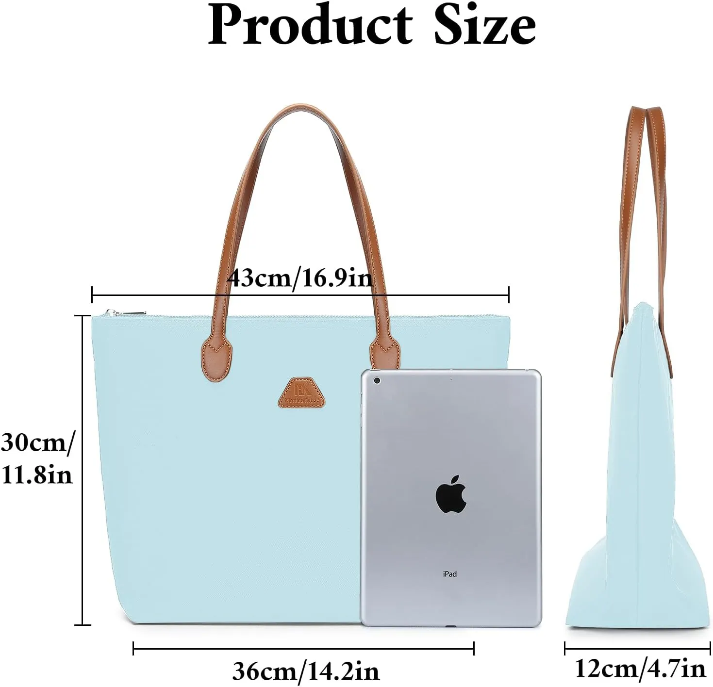 Shoulder Tote Bag for Women, Lightweight Top Handle Hobo Purse