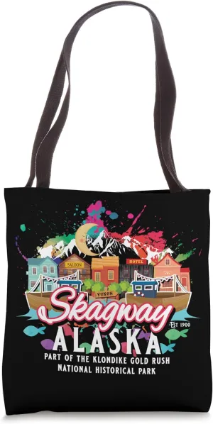 Skagway Alaska Klondike Gold Rush National Historical Park Tote Bag