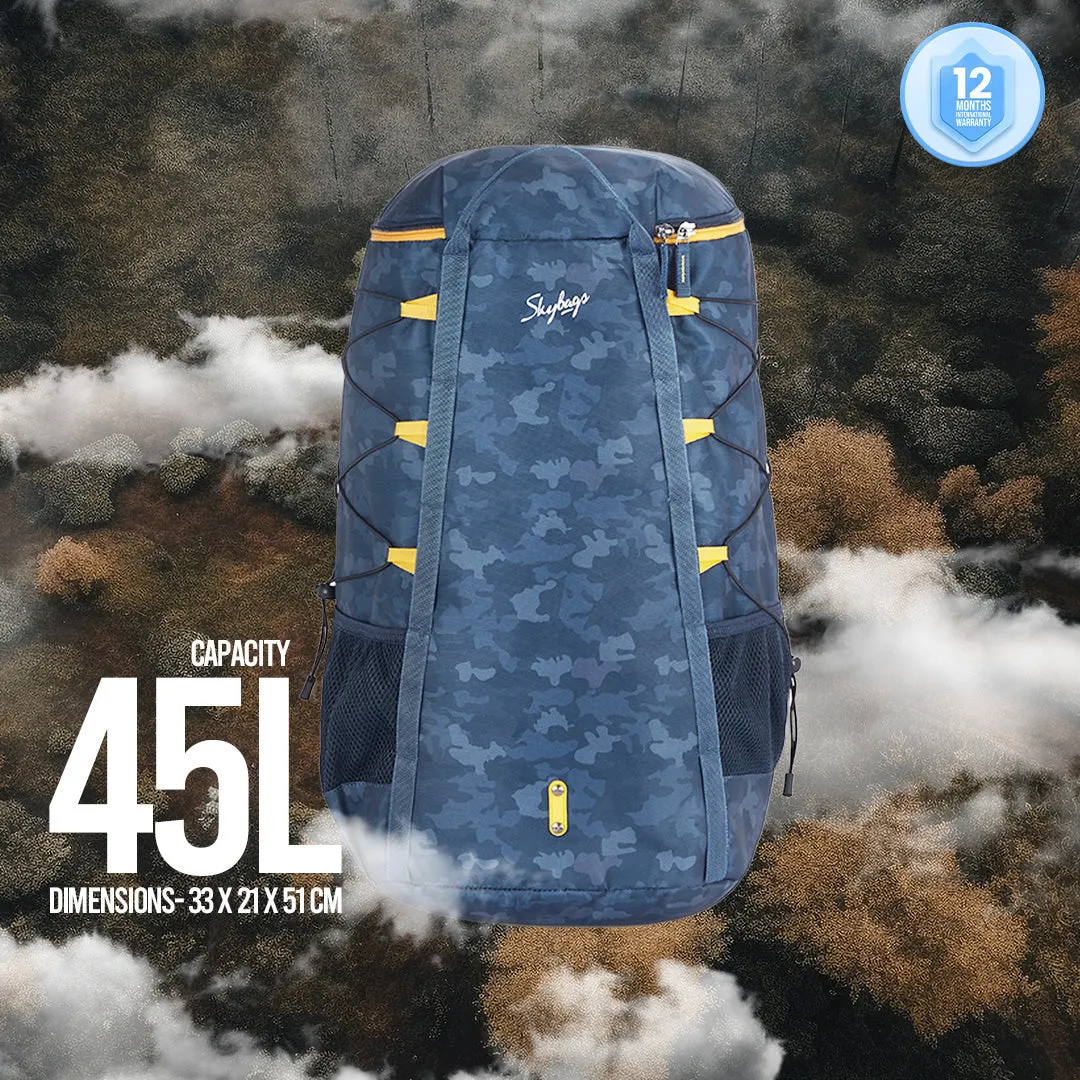 Skybags Hawk  01 Rucksack 45L  Blue