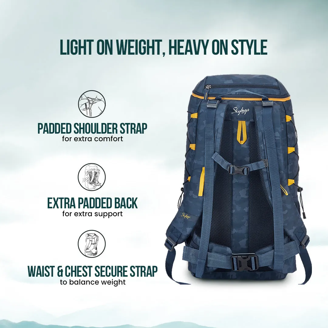 Skybags Hawk  01 Rucksack 45L  Blue