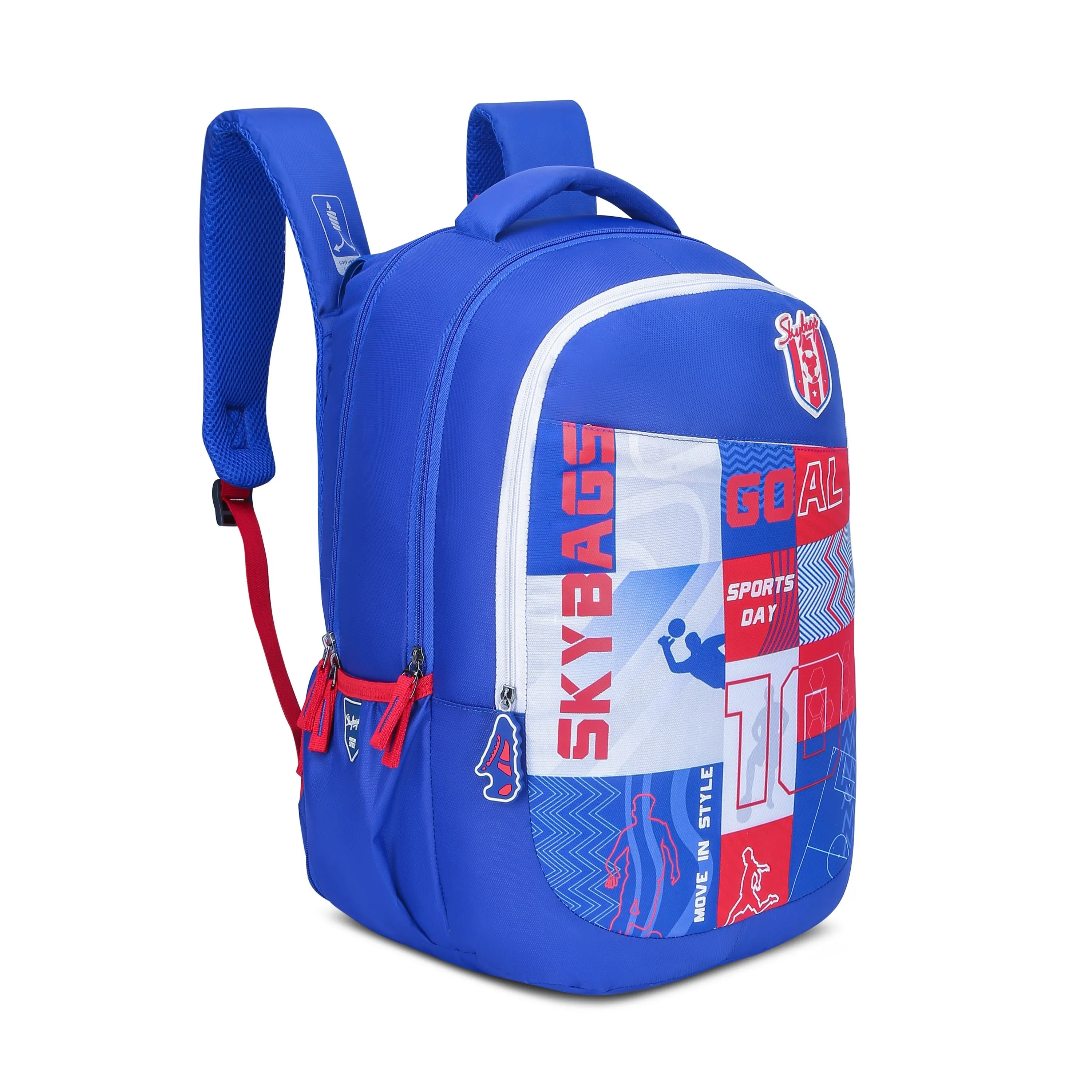 Skybags KLAN PRO 02 SCHOOL BACKPACK BLUE